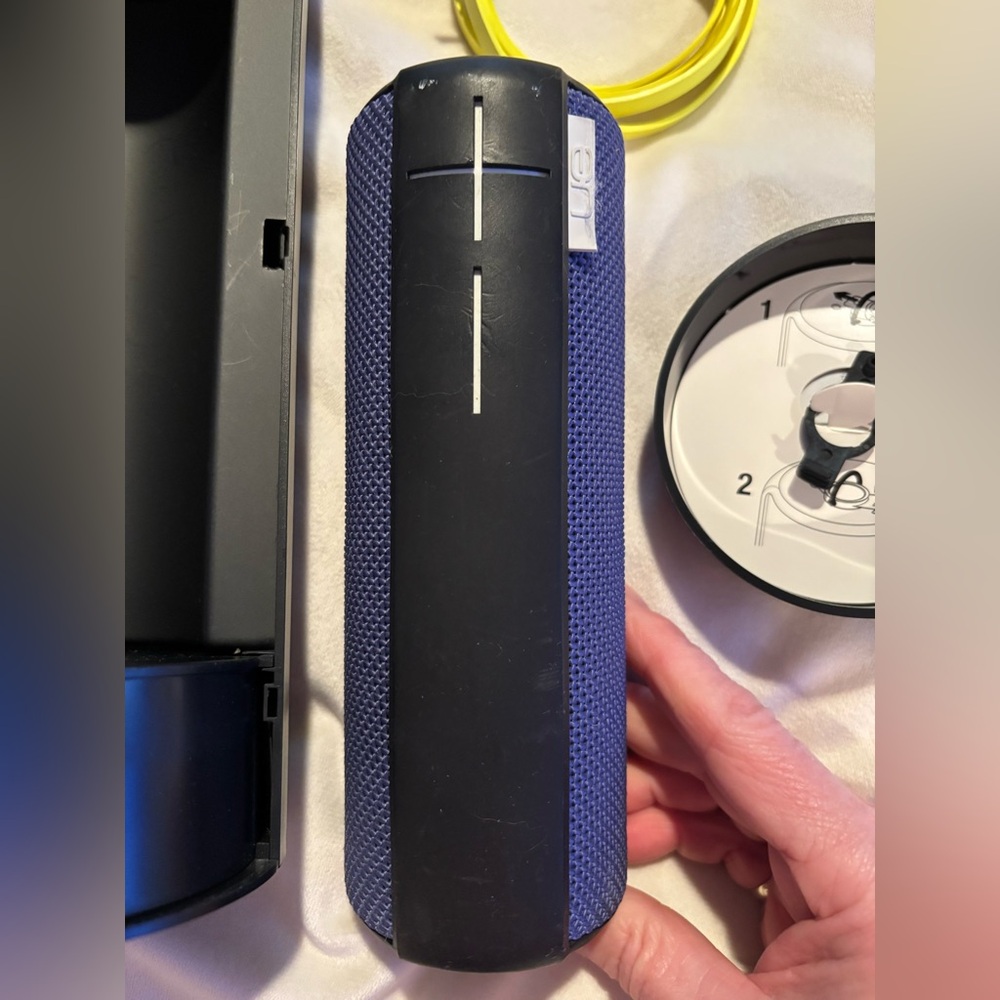 UE Black and Purple Wireless Speaker